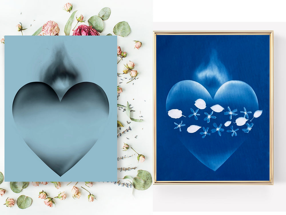 Immaculate or Sacred Heart Cyanotype Kits