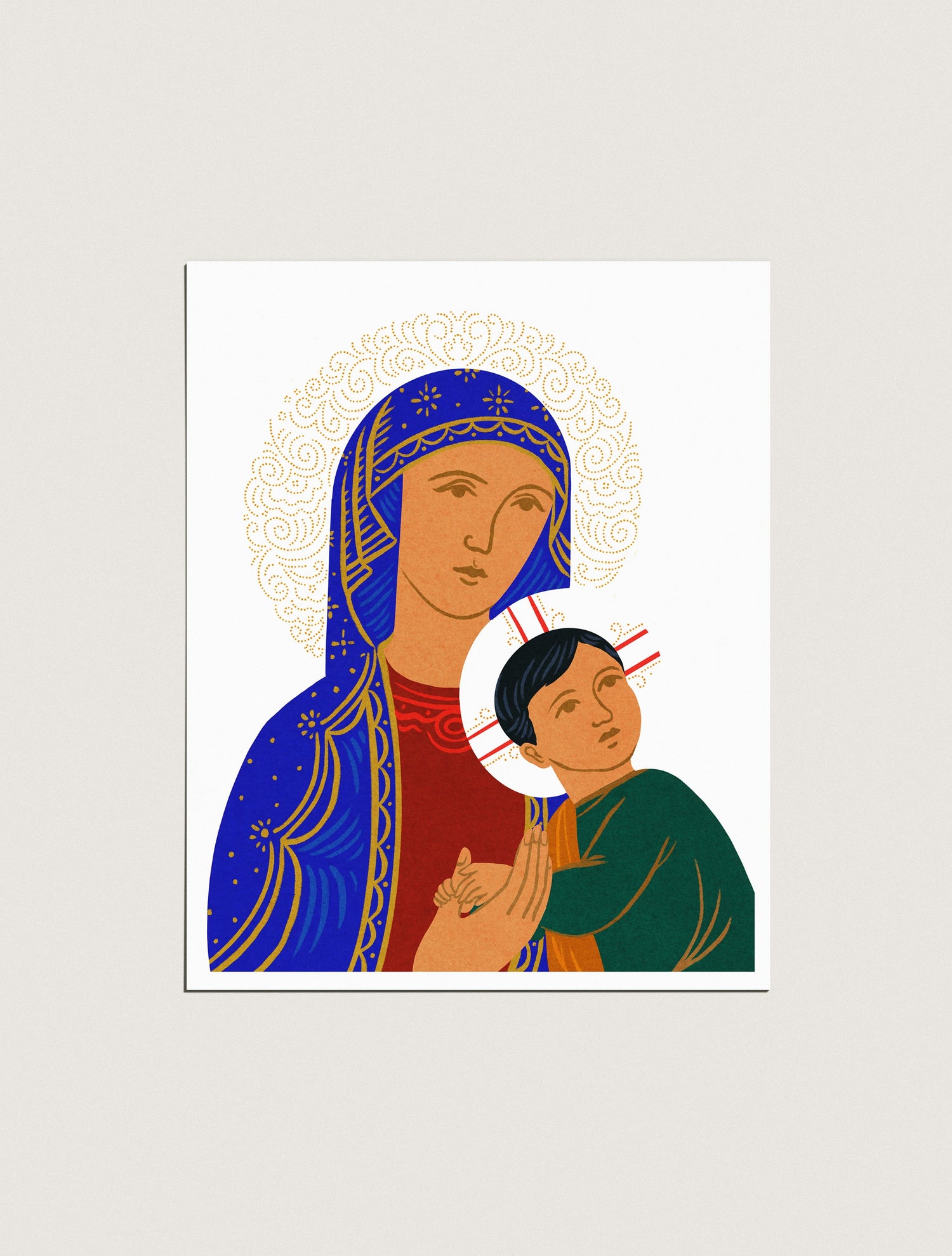 Our Lady of Perpetual Help 5x7 Print