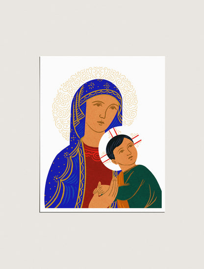 Our Lady of Perpetual Help 5x7 Print