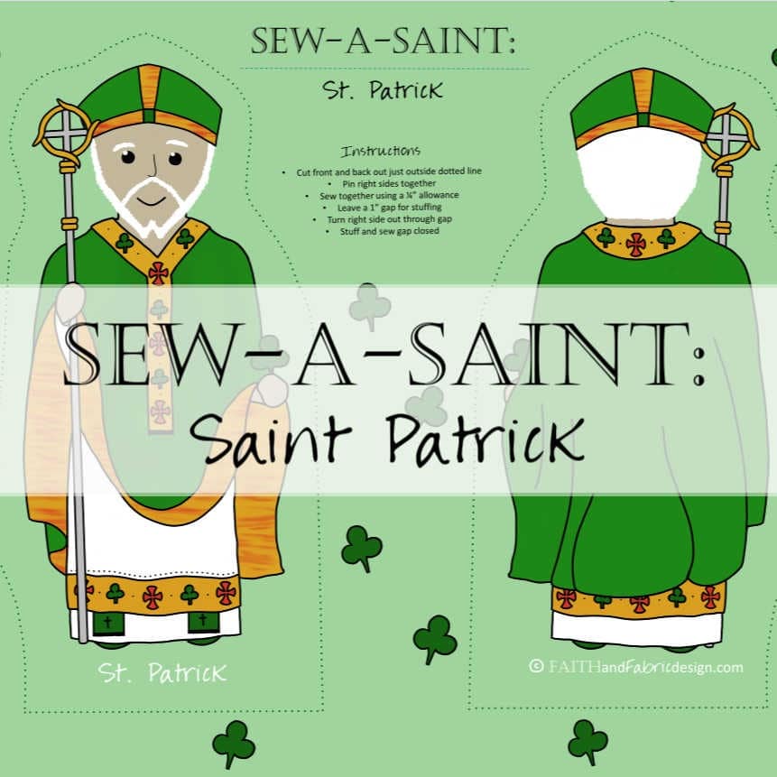 Sew-a-Saint: St. Patrick (Fabric)